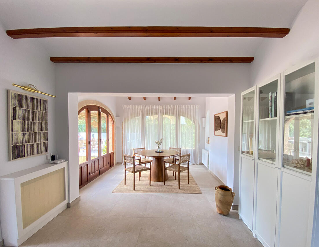 Blick aufs Esszimmer