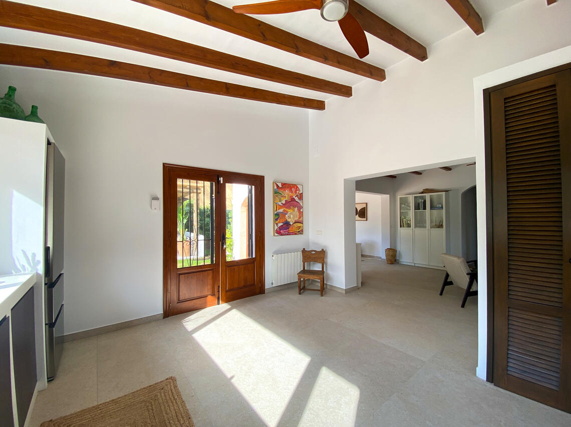 Blick aus der Küche