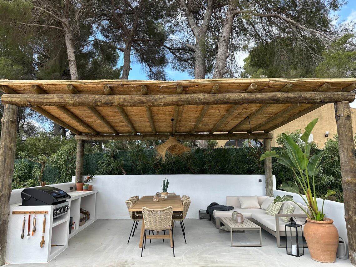 Pergola frontal
